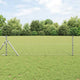 Poste para valla Vidaxl plateado 10 x 0,6 m (malla 60 x 60 mm) acero
