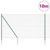 Vidaxl afrasteringspaal groen 10 x 1,5 m (60 x 60 mm gaas)