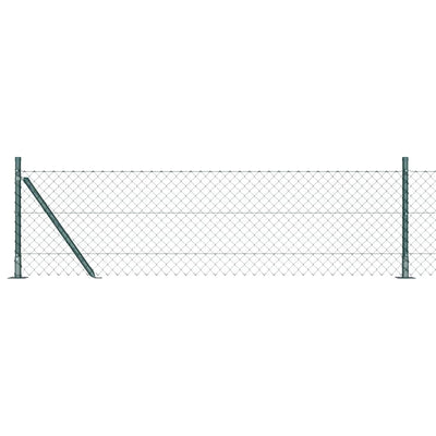 Vidaxl afrasteringspaal groen 10 x 0,6 m (40 x 40 mm gaas)