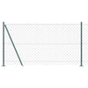 Poste para valla Vidaxl verde 10 x 1,2 m (malla 60 x 60 mm)