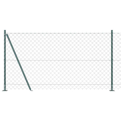 Paletto per recinzione Vidaxl verde 10 x 1,2 m (maglia 60 x 60 mm)