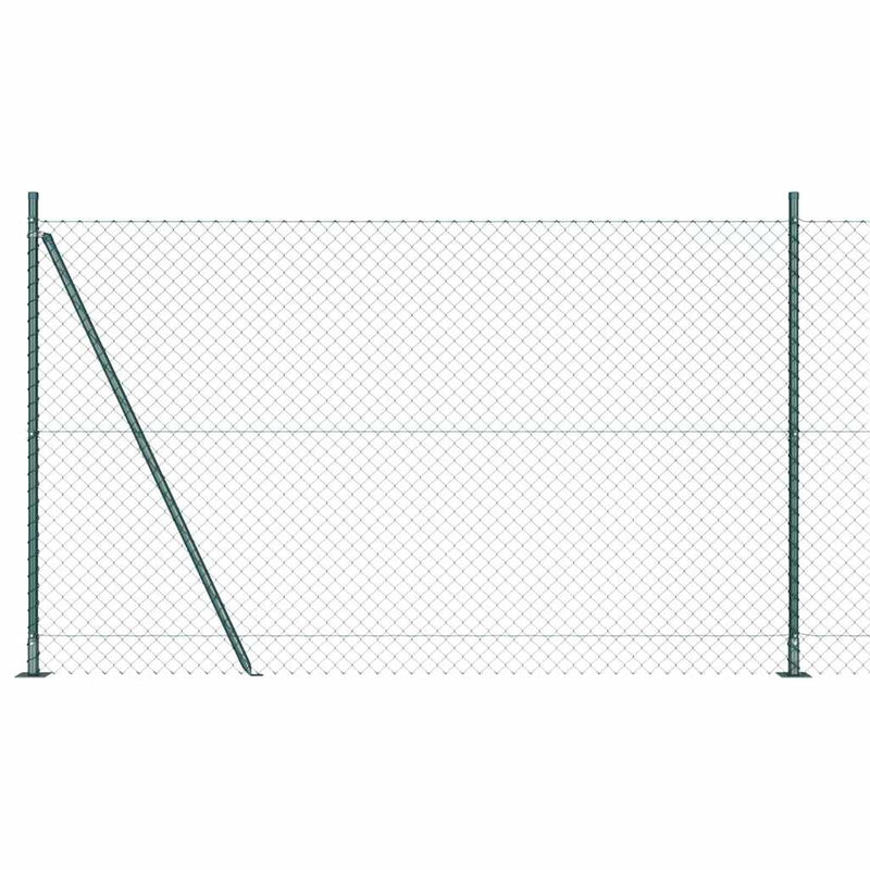 Poste para valla Vidaxl verde 10 x 1,4 m (malla 60 x 60 mm)