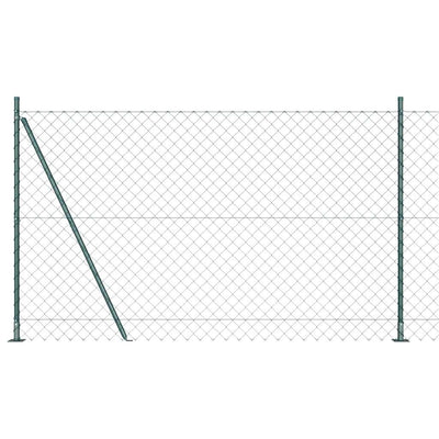 Palo per recinzione Vidaxl verde 10 x 1,6 m (maglia 60 x 60 mm)