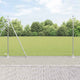 Vidaxl afrasteringspaal zilver 10 x 1,6 m (60 x 60 mm gaas) staal