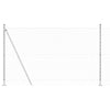 Vidaxl afrasteringspaal zilver 10 x 1,6 m (60 x 60 mm gaas) staal