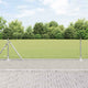 Poste para valla Vidaxl plateado 25 x 0,4 m (malla 40 x 40 mm) acero