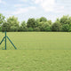 Valla vidaxxl con poste verde 0,8 x 10 m acero