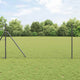 Valla vidaxl con poste gris 1,2 x 10 m acero y PVC