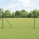 Valla vidaxl con poste gris 1 x 25 m acero y PVC
