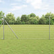 Valla vidaxl con poste plata 1,2 x 10 m acero y PVC