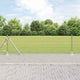 Valla vidaxxl con poste plata 0,4 x 10 m acero