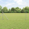 Palo per recinzione Vidaxl zincato 25 x 0,8 m in acciaio