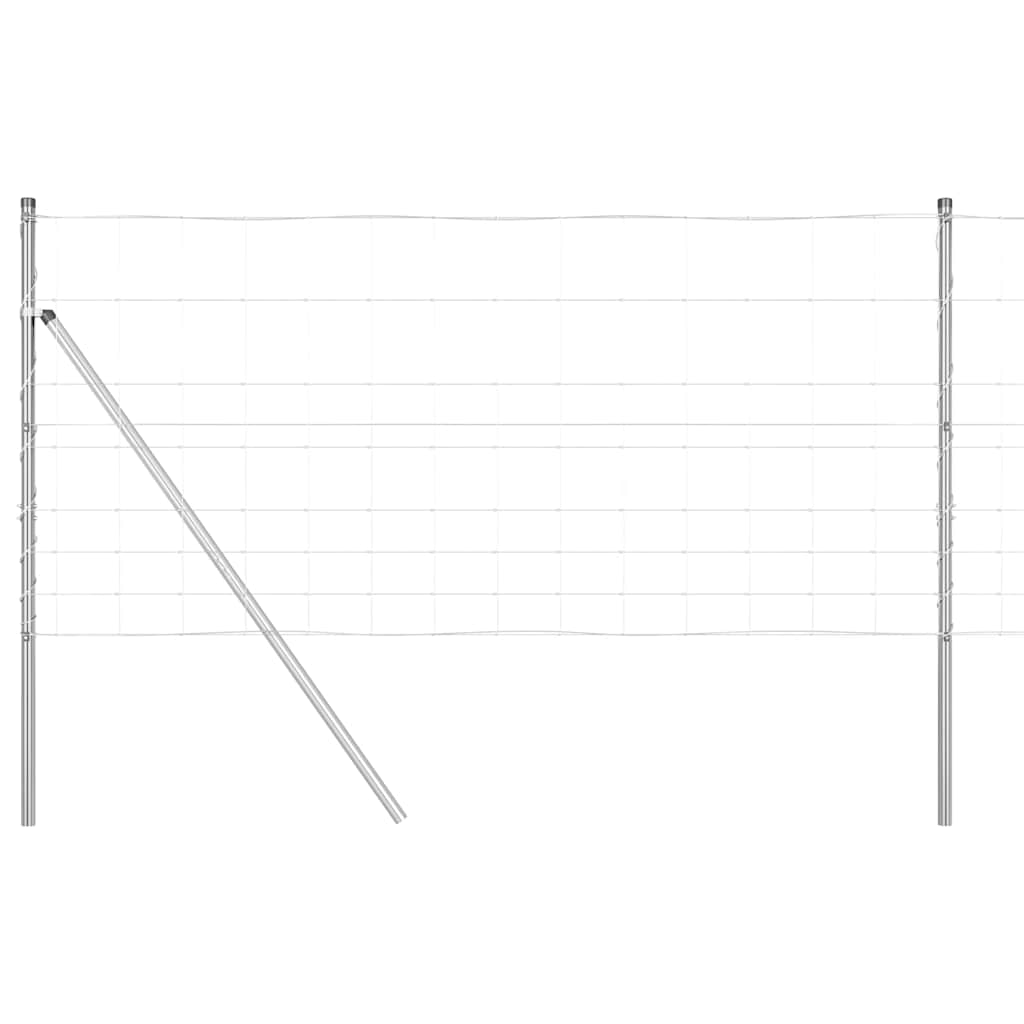 Poste para valla vidaxl acero galvanizado 25 x 1 m