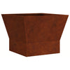 Vidaxl vuurkorf bruin 40 x 40 x 35 cm cortenstaal