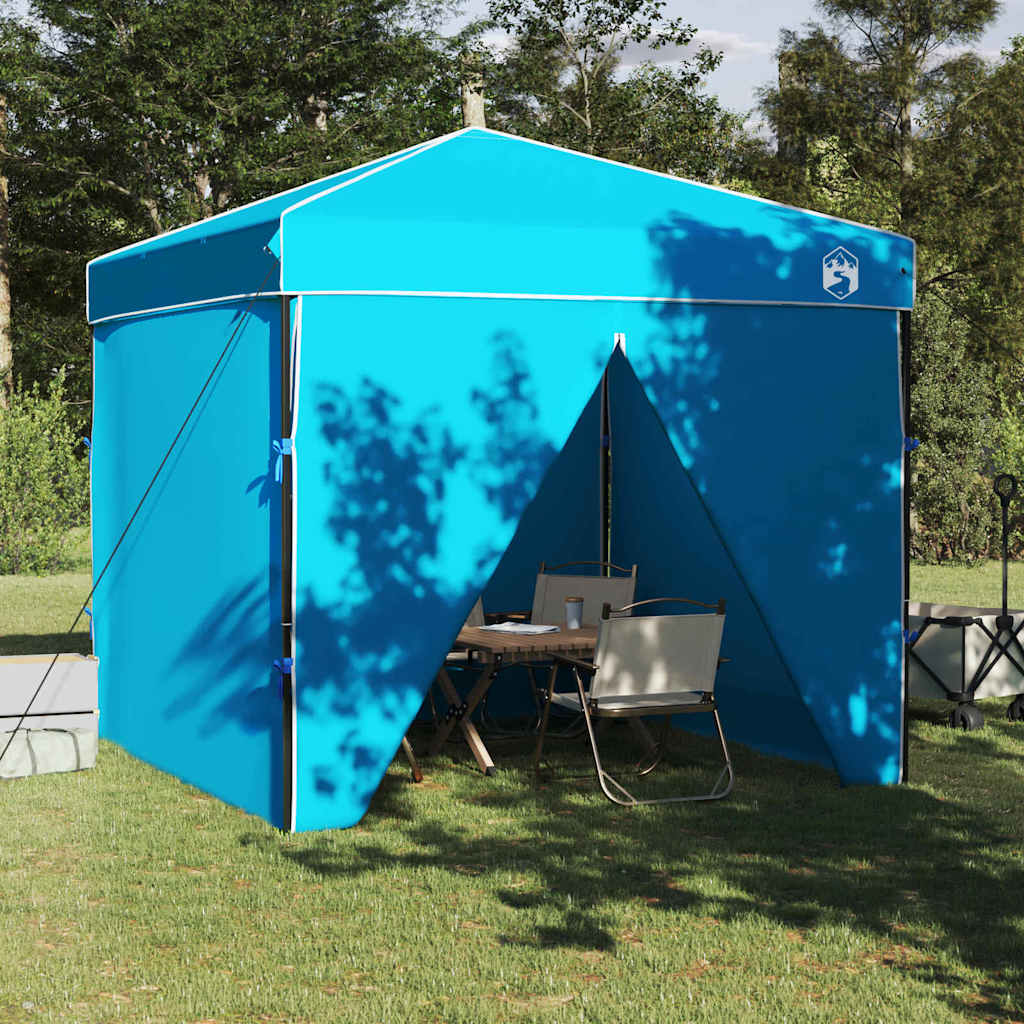 Tienda toldo Vidaxx tela azul 243 x 243 x 251 cm