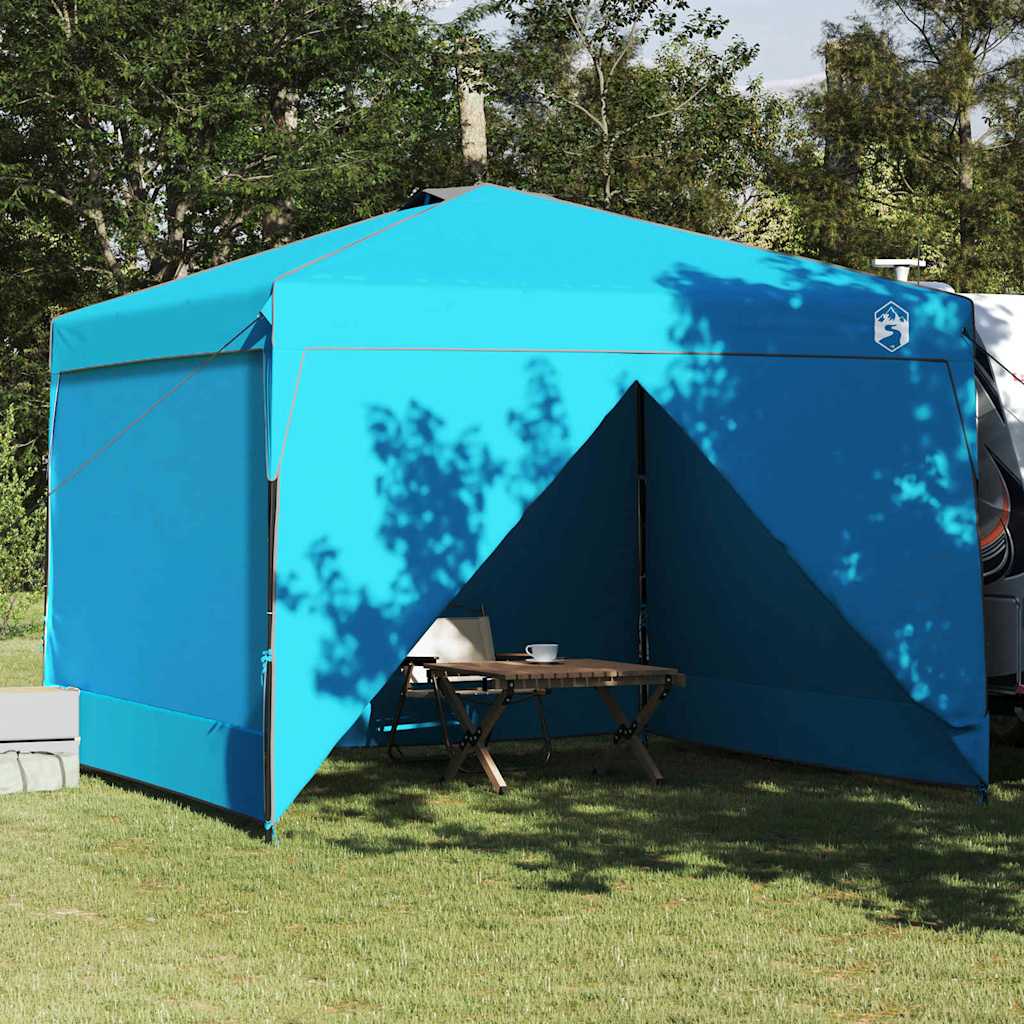 Tienda toldo vidaxx tela azul 290 x 290 x 251 cm