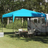 Tenda parasole Vidaxx blu 290 x 290 x 251 cm in tessuto