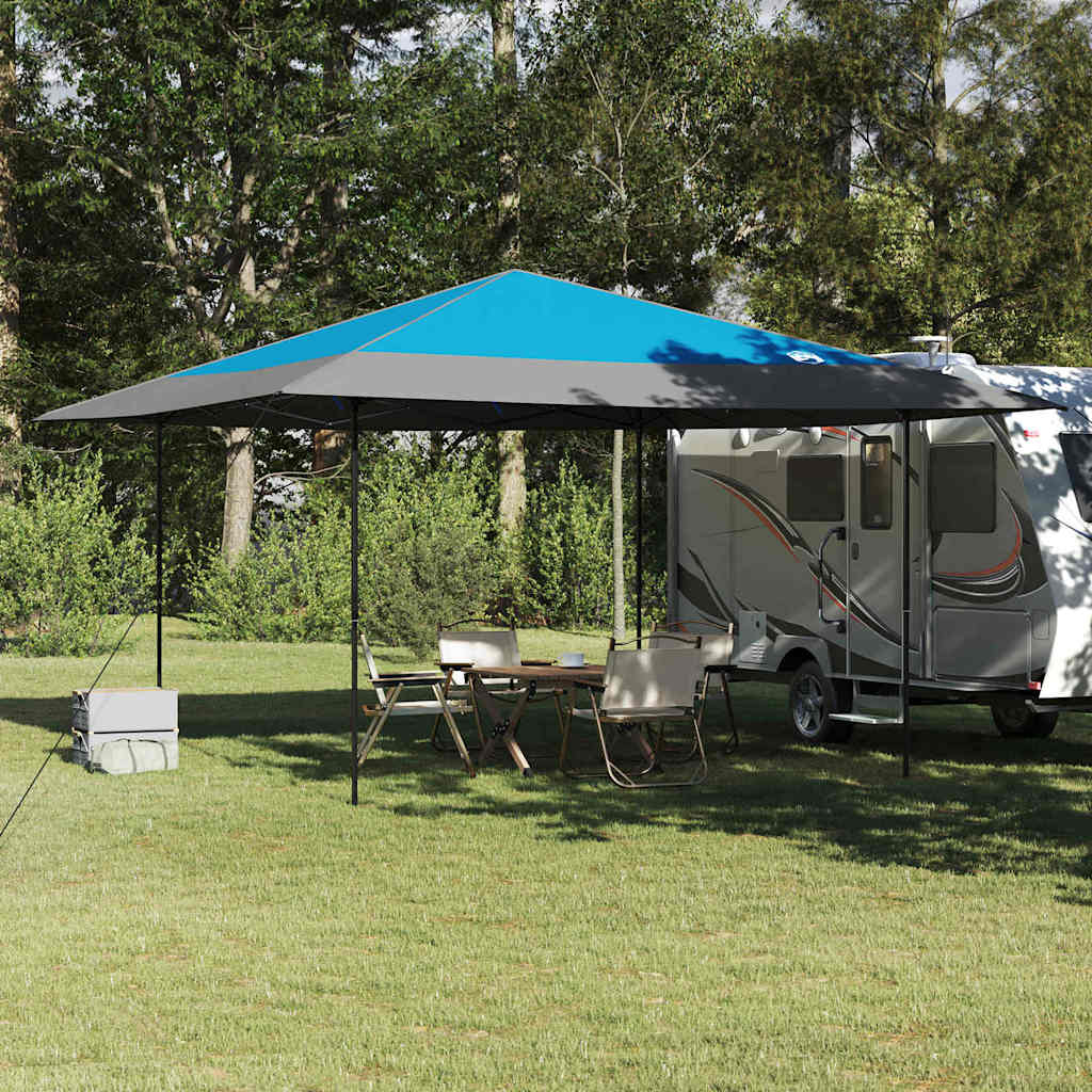 Tenda parasole Vidaxx blu 395 x 395 x 251 cm in tessuto