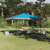 Tenda parasole Vidaxx blu 395 x 395 x 251 cm in tessuto