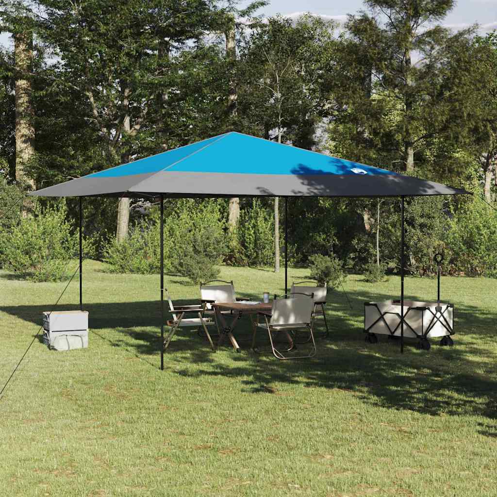 Tenda parasole Vidaxx blu 395 x 395 x 251 cm in tessuto