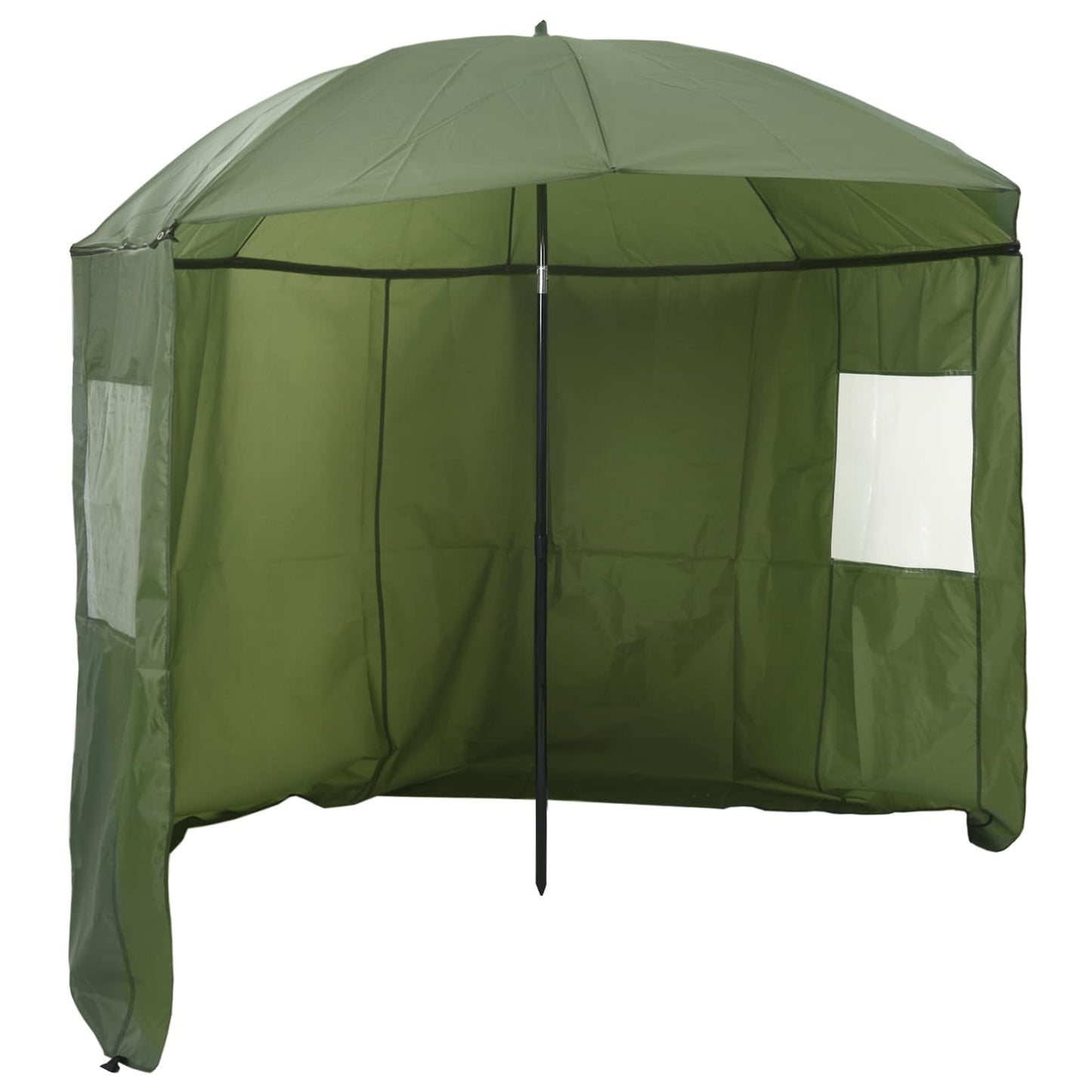 Vidaxl vis paraplu geel leger 300 x 240 cm oxford polyester