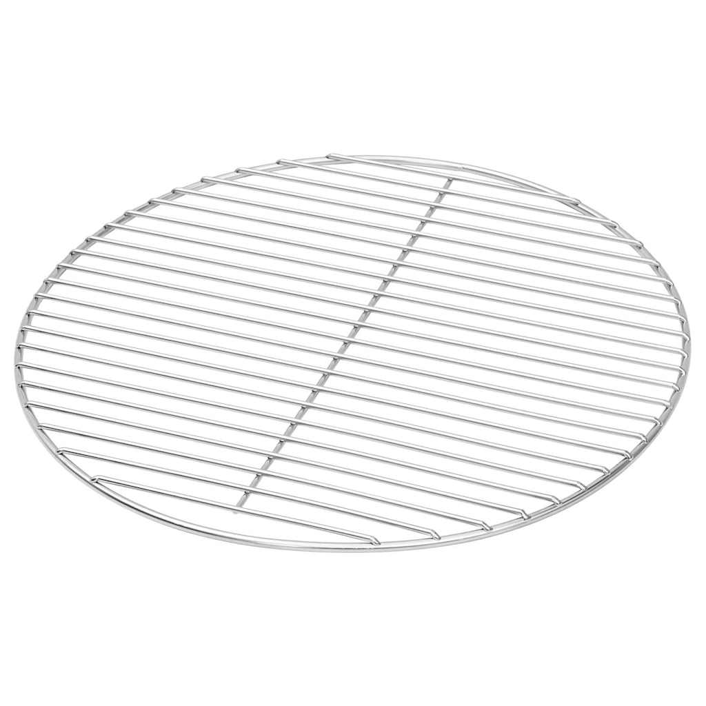 Griglia per barbecue Vidaxx argento 43 x 43 cm in acciaio inossidabile