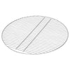 Vidaxl barbecuerooster zilver 57 x 57 cm roestvrij staal