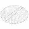 Vidaxx parrilla para barbacoa plateada 60 x 60 cm acero inoxidable