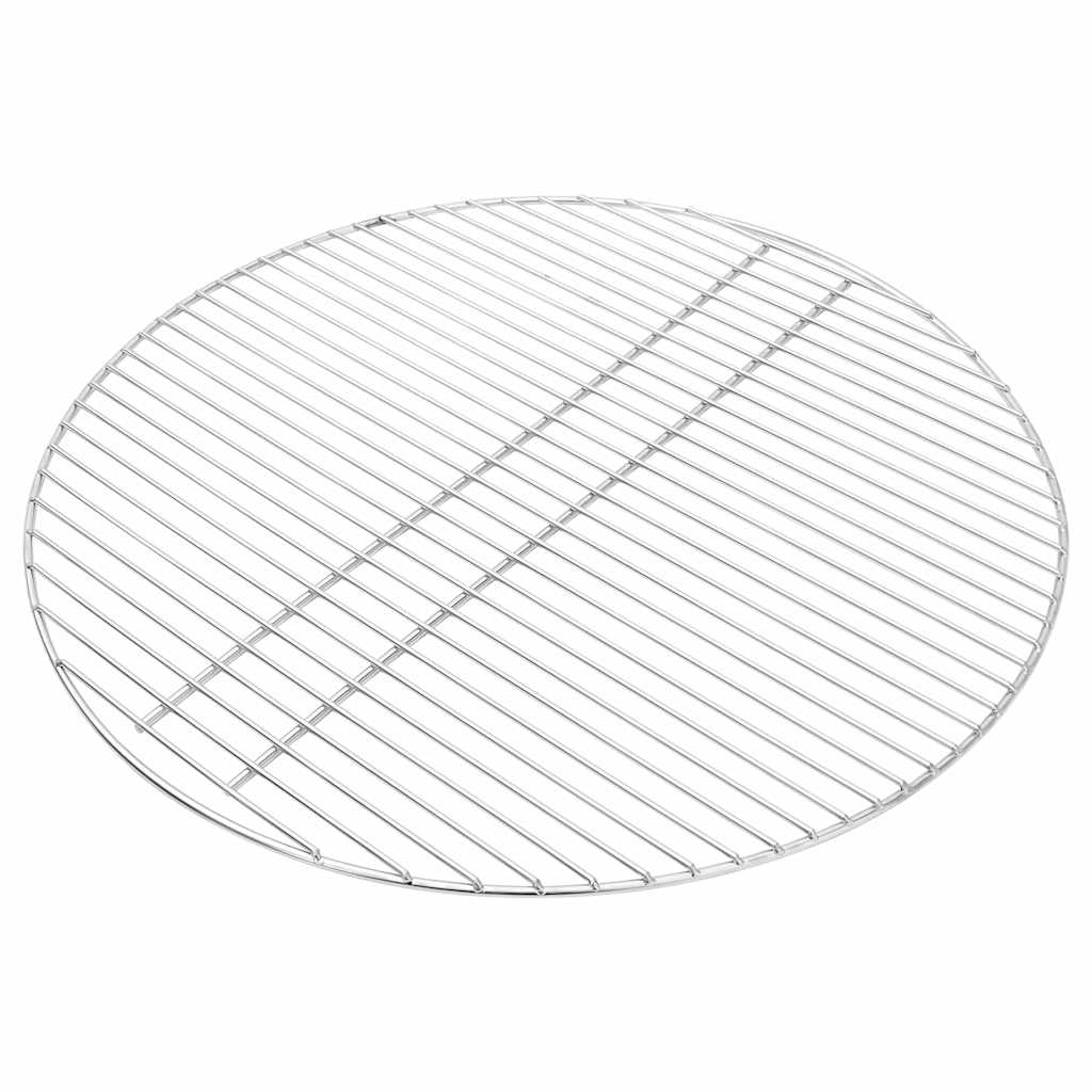 Griglia per barbecue Vidaxx argento 60 x 60 cm in acciaio inossidabile