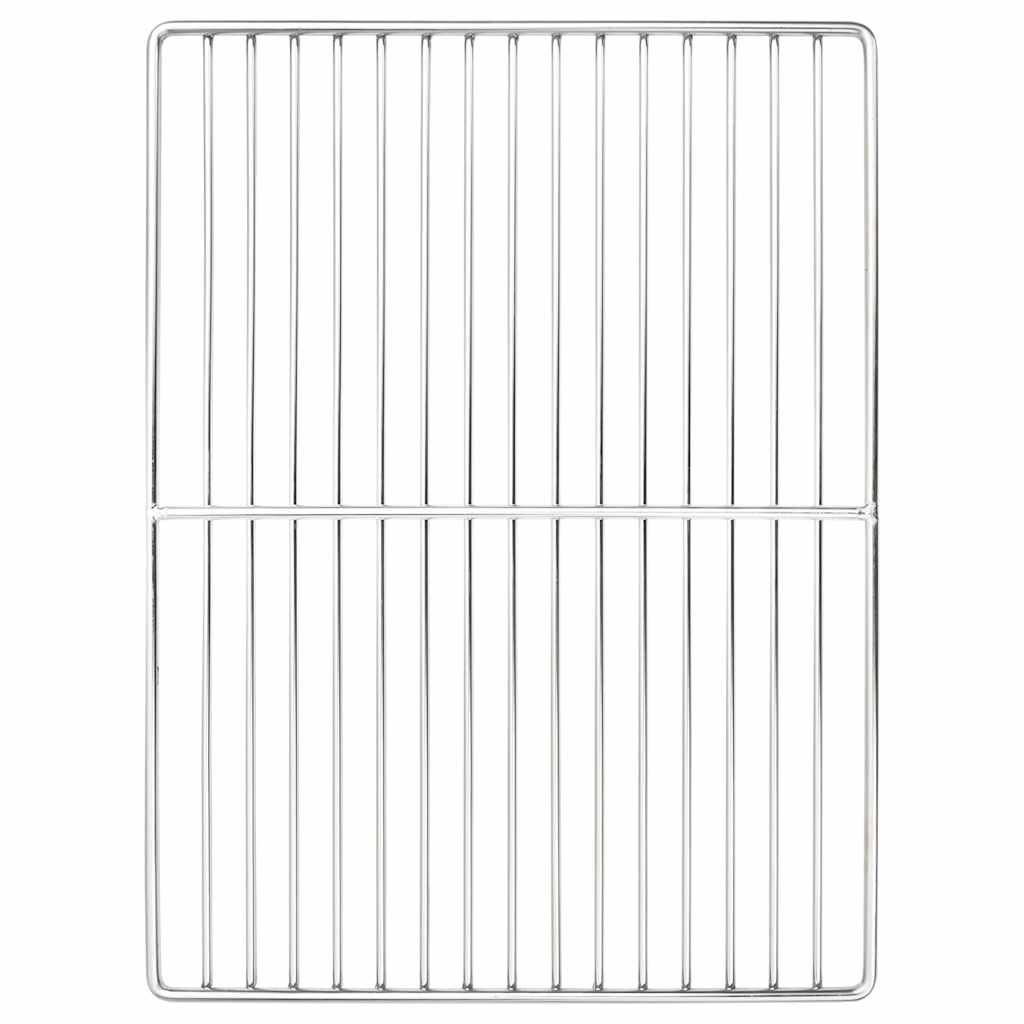 Parrilla vidaxx plata 40 x 30 cm acero inoxidable