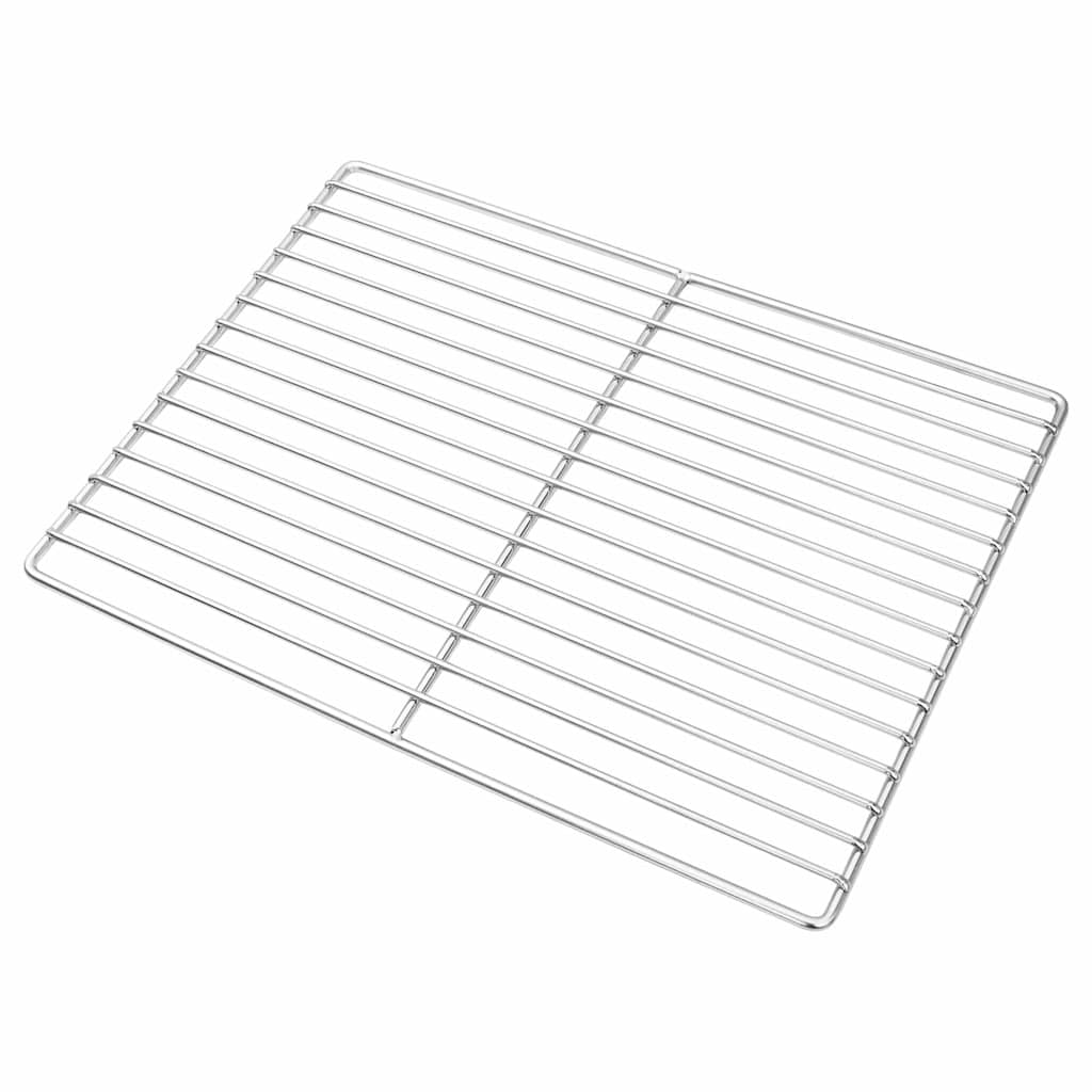 Parrilla vidaxx plata 40 x 30 cm acero inoxidable