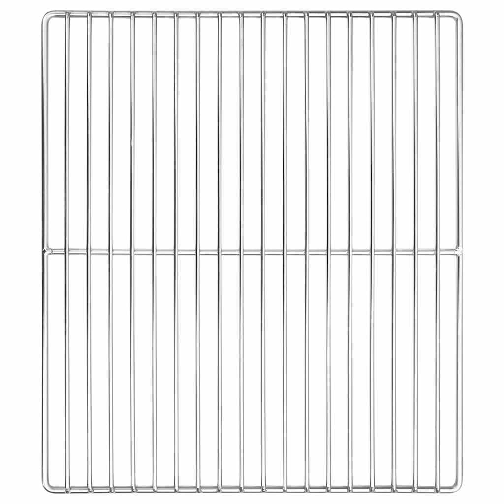 Parrilla vidaxx plata 40 x 35 cm acero inoxidable
