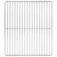 Parrilla vidaxx plata 40 x 35 cm acero inoxidable