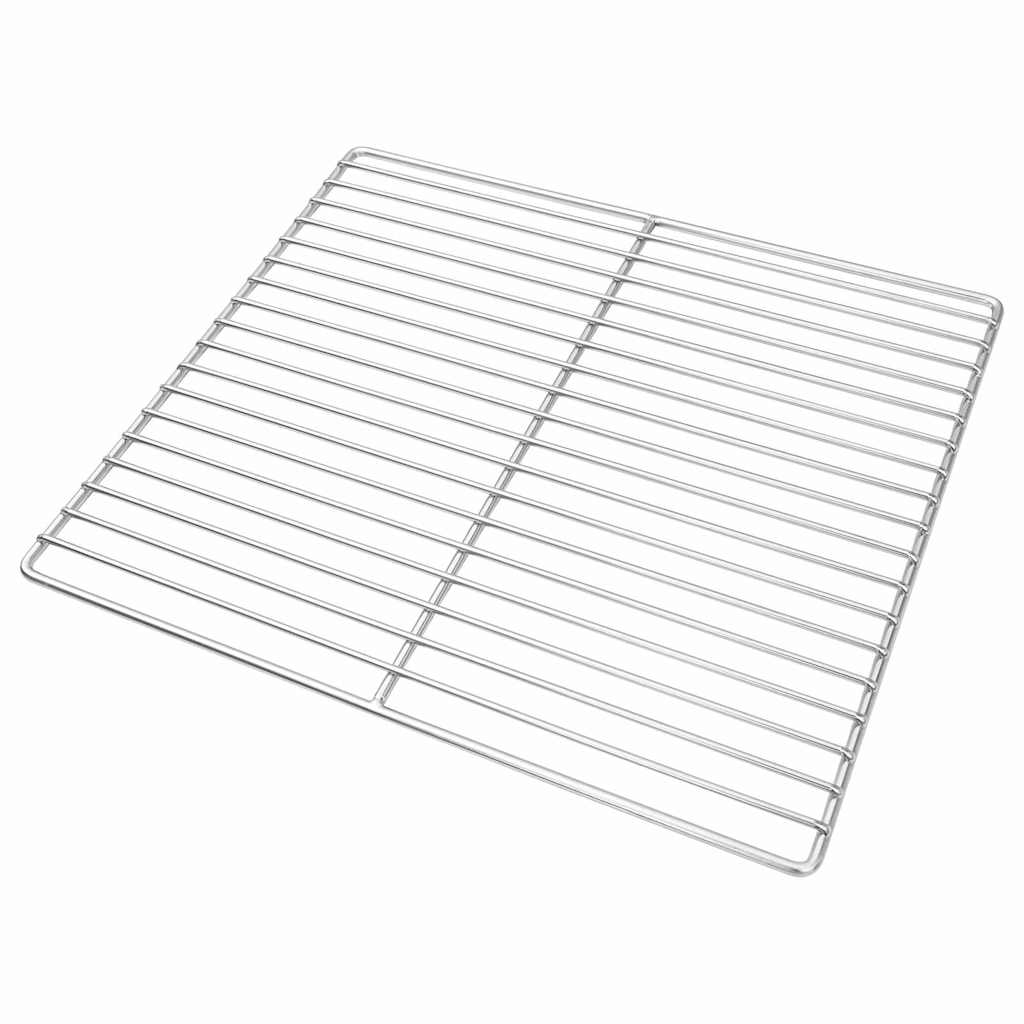 Parrilla vidaxx plata 40 x 35 cm acero inoxidable