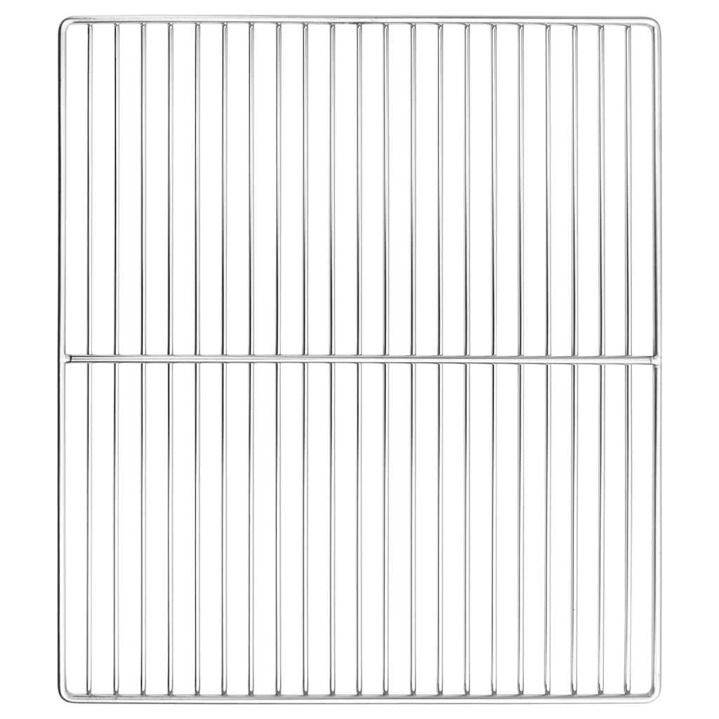 Parrilla vidaxx plata 45 x 40 cm acero inoxidable