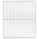 Parrilla vidaxx plata 45 x 40 cm acero inoxidable