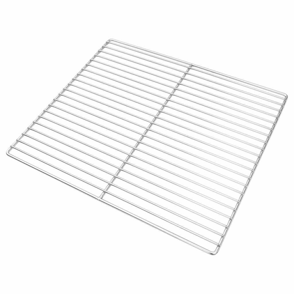 Parrilla vidaxx plata 45 x 40 cm acero inoxidable
