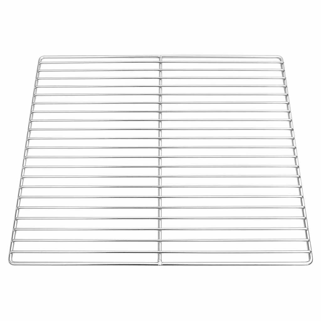 Parrilla vidaxx plata 45 x 40 cm acero inoxidable
