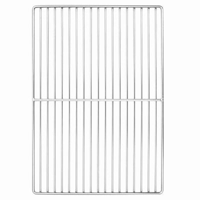 Vidaxl grillrooster zilver 47 x 32,5 cm roestvrij staal