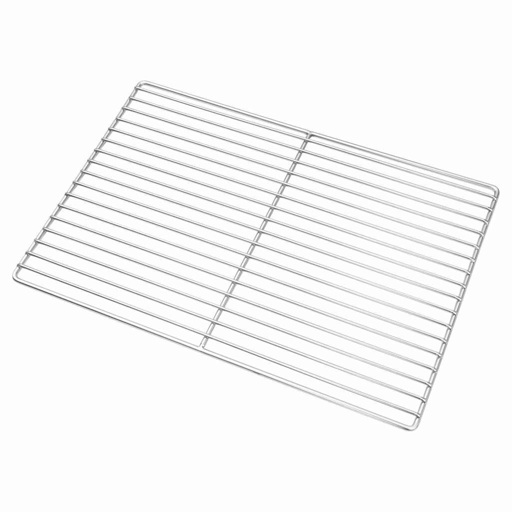 Parrilla vidaxx plata 47 x 32,5 cm acero inoxidable