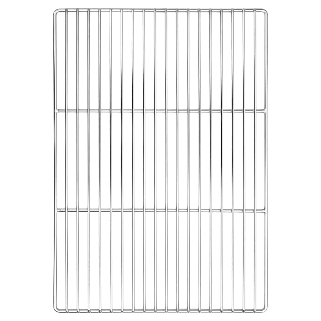 Parrilla vidaxx plata 50 x 35 cm acero inoxidable