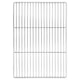 Parrilla vidaxx plata 50 x 35 cm acero inoxidable