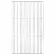 Parrilla vidaxx plata 67 x 40 cm acero inoxidable
