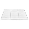 Parrilla vidaxx plata 67 x 40 cm acero inoxidable