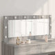 Vidaxx espejo de maquillaje rectangular gris sonoma 100 x 45 x 18 cm