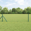 Paletto per recinzione Vidaxl verde 10 x 0,6 m (maglia 36 mm) in acciaio e PVC
