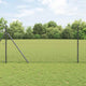 Vidaxl afrasteringspaal grijs 25 x 1,4 m (13 mm gaas) staal en pvc