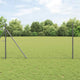 Vidaxl afrasteringspaal grijs 25 x 1,4 m (50 mm gaas) staal en pvc