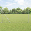 Poste para valla Vidaxl plateado 10 x 1,2 m (malla 50 mm) acero