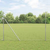 Vidaxl afrasteringspaal zilver 10 x 1,6 m (50 mm gaas) staal